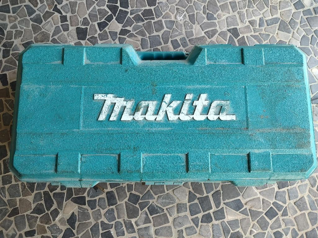 Haakse slijperset Makita, Ophalen, Gebruikt, Haakse handslijpmachine