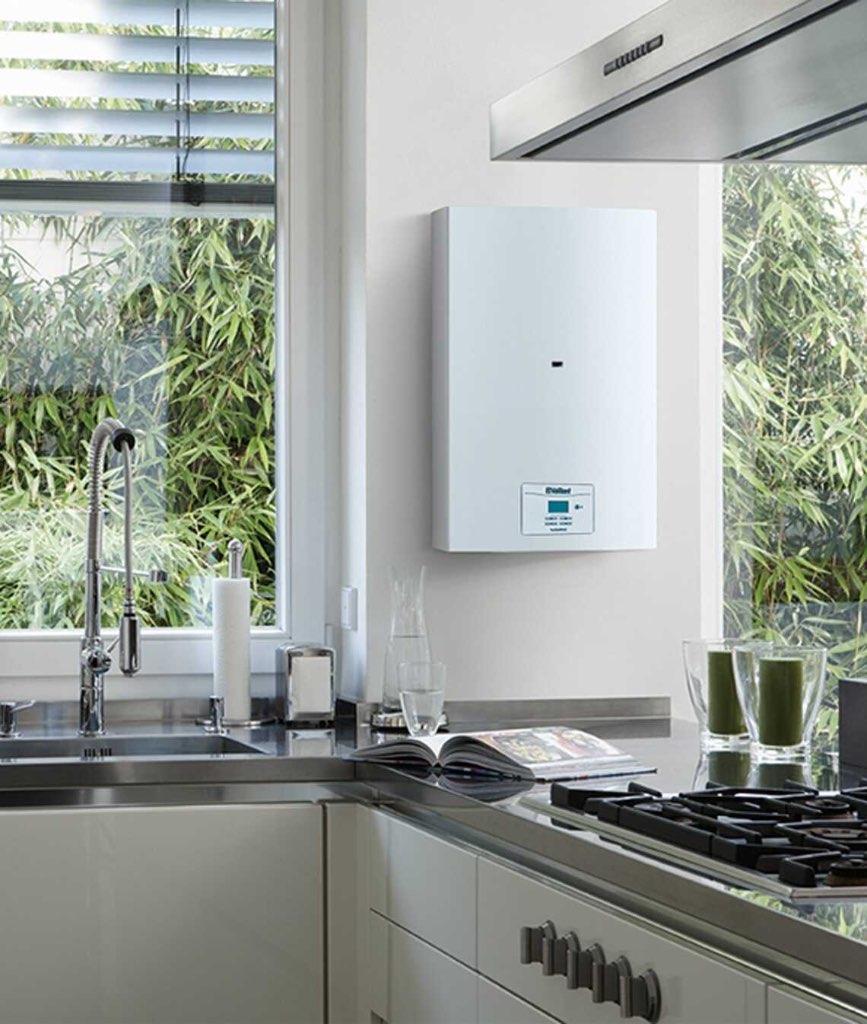 Badverwarmer op propaan., Bricolage & Construction, Chauffe-eau & Boilers, Neuf, Chauffe-eau, Propane ou Butane, Moins de 20 litres