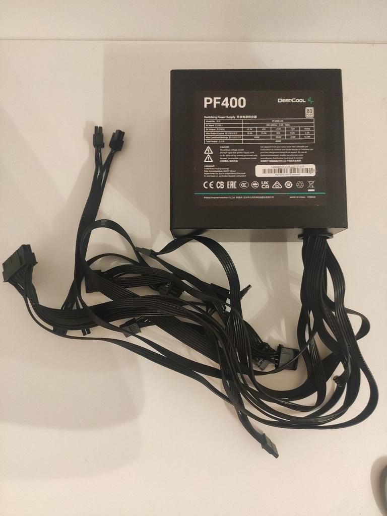 Deepcool pf400 400w, Computers en Software, Interne voedingen, Ophalen of Verzenden