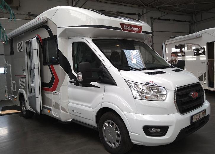 camping-car Challenger 260 Ford Graphite, Caravanes & Camping, Camping-cars, Particulier, jusqu'à 4, Semi-intégral, Challenger
