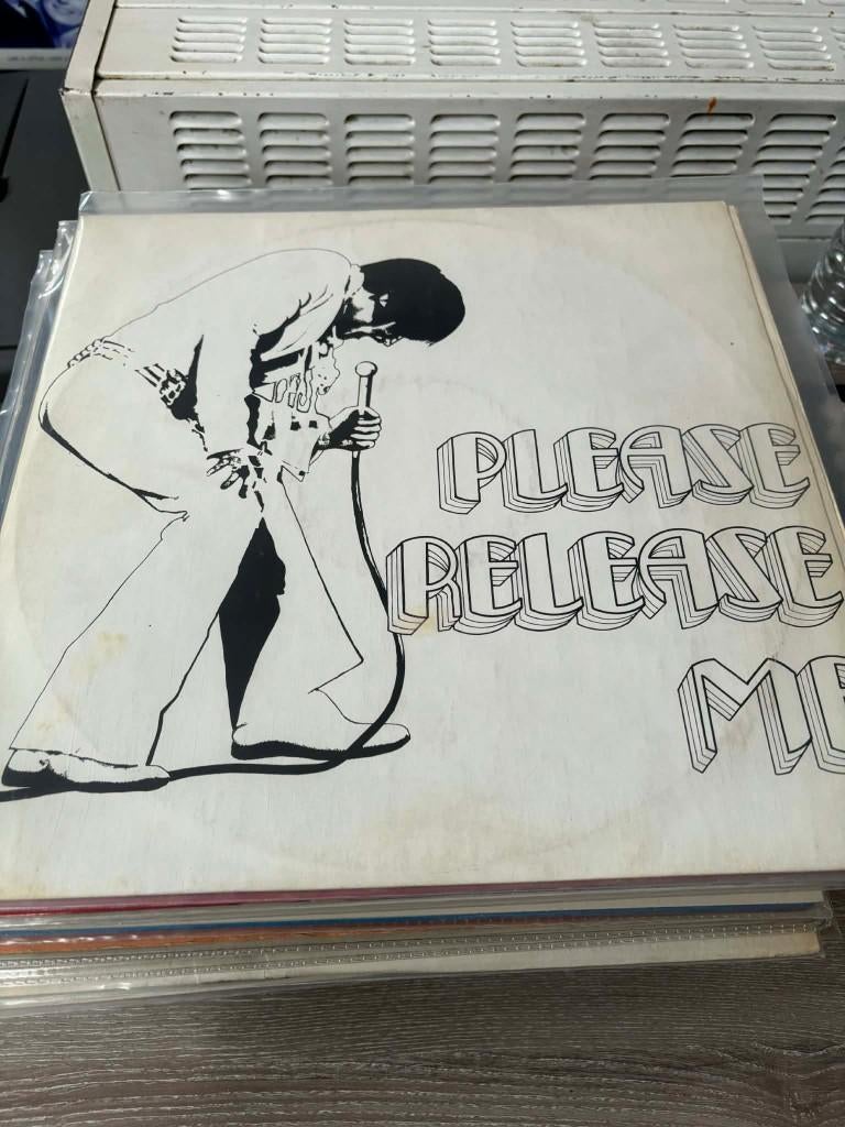 Elvis bootleg lp, Please release me, eerste bootleg lp, Cd's en Dvd's, Gebruikt, Ophalen of Verzenden, Rock-'n-Roll, 12 inch
