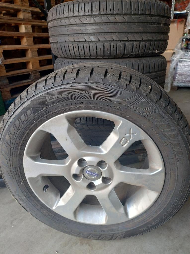 Banden met velgen, Ophalen, Gebruikt, 17 inch, 235 mm