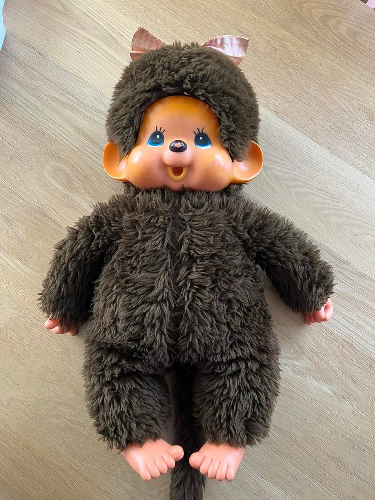 Echte monchichi 45 cm, Ophalen, Gebruikt