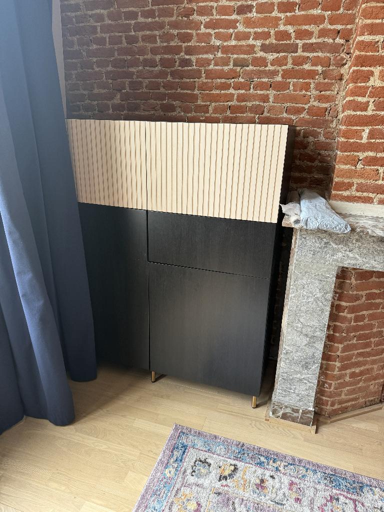 Ikea Bestå H140xW120xD42, Huis en Inrichting, Kasten | Ladekasten, Ophalen, Gebruikt, 100 tot 150 cm, 100 tot 150 cm