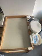 Table à langer + 4 bacs, Enlèvement, Utilisé, Table