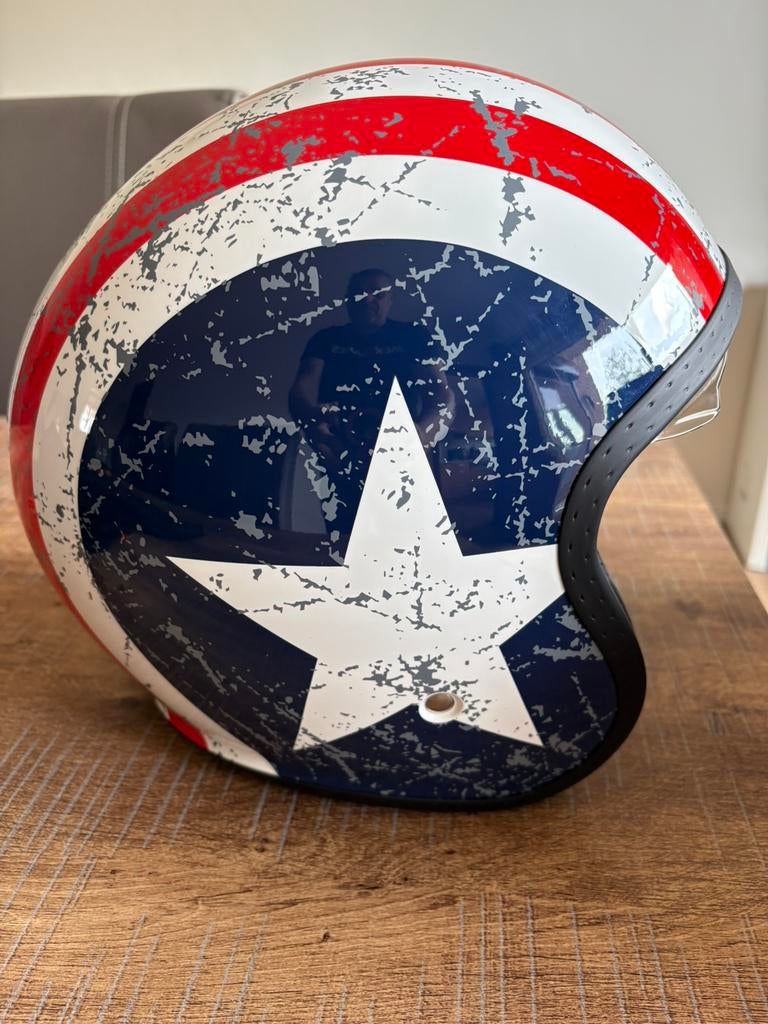 Casque neuf, Motos, Vêtements | Casques de moto, Hommes, Casque jet, L, Autres marques, Neuf, sans ticket, Enlèvement ou Envoi