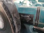 haakse slijper op 2x18v accu Makita, Ophalen of Verzenden, Gebruikt, Haakse handslijpmachine