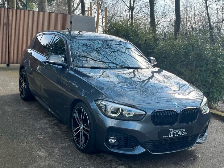 BMW 118 M-Pakket-Led-Navi-Leer-Zetelverw-Cam-18"M..., Auto's, BMW, Bedrijf, Te koop, 1 Reeks, ABS, Achteruitrijcamera, Adaptieve lichten