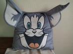 Coussin décoratif (Tom  Jerry Warner Bros) nouveau, Envoi, Neuf, Gris, Carré