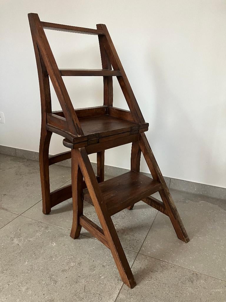 Kruk-Stoel, Ophalen, Zo goed als nieuw, Hout