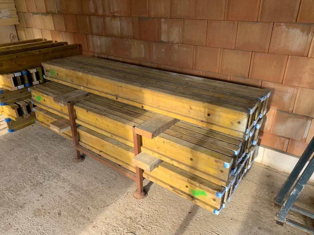 Doka - systeembalken H20 lengte : 245 cm, Doe-het-zelf en Bouw, Ophalen, Gebruikt