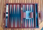 Backgammon Renzo Romagnoli en cuir, Hobby en Vrije tijd, Ophalen of Verzenden