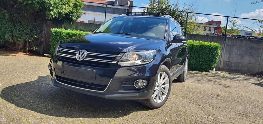 Vw Tiguan 2.0 TDI BLEUMOTION, Zwart, Leder, Particulier, Tiguan