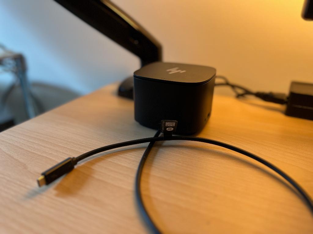 HP Thunderbolt Dock 120W G2, Computers en Software, Hp, Ophalen of Verzenden, Zo goed als nieuw, Docking station