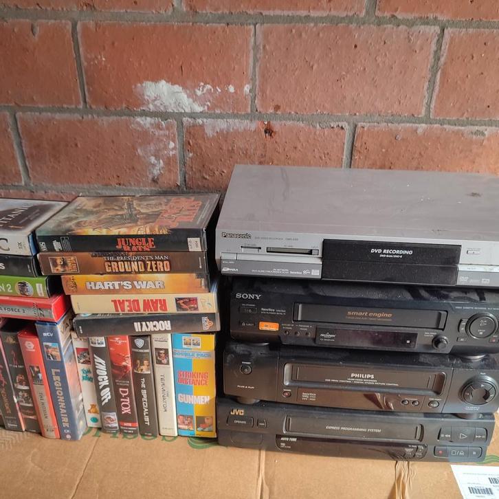 Video spelers met paar banden erbij ., Cd's en Dvd's, VHS | Film, Ophalen