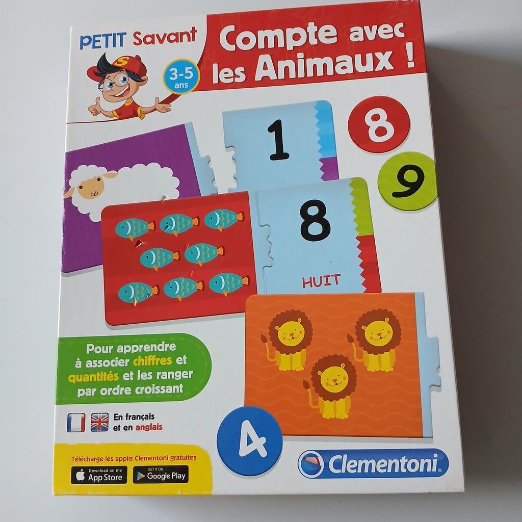 Jeu "compte avec les animaux ", Enfants & Bébés, Jouets | Éducatifs & Créatifs, Enlèvement