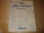 SUZUKI 1982 Schémas de Câblage Electriques Pour Motos, Motos, Modes d'emploi & Notices d'utilisation, Enlèvement ou Envoi, Suzuki