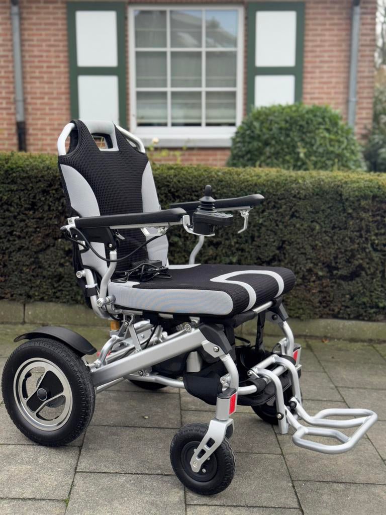 Fauteuil électrique pliable chaise roulante , état neuf, Divers, Enlèvement ou Envoi, Pliant, Comme neuf, Fauteuil roulant électrique