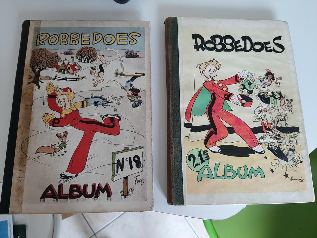 Albums de compilation Spirou n 18 et n 21, en bon état, Enlèvement ou Envoi