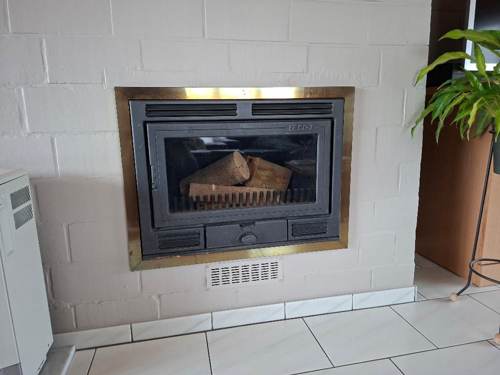 Houtkachel inbouw, Ophalen, Gebruikt