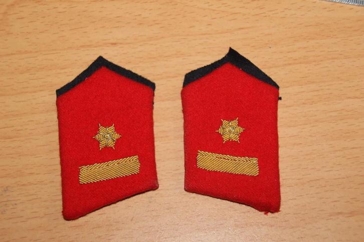 ABL krtaaghoeken Major Linie Infanterie, Verzamelen, Militaria | Algemeen, Landmacht, Embleem of Badge, Verzenden