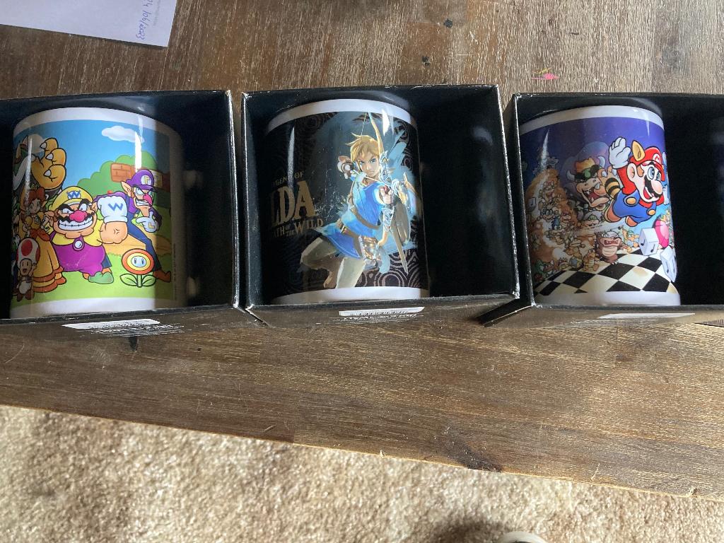 Mokken van Nintendo games, ongebruikt, Enlèvement ou Envoi, Comme neuf, Ustensile