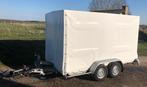 REMORQUE HUBIERE PLATEAU Porte engins, Ophalen, Zo goed als nieuw