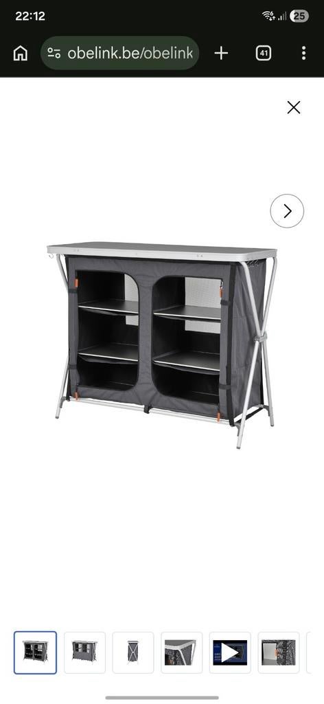 Obelink Duo Easy Luxe, Caravans en Kamperen, Kampeermeubelen, Ophalen of Verzenden