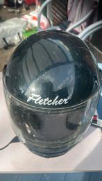 Fletcher scooter of motorhelm, Fietsen en Brommers, Brommerhelmen, Ophalen of Verzenden, Gebruikt, Large
