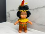 Vintage poppetje indiaan jongen uit de jaren ‘60, Verzamelen, Ophalen of Verzenden, Zo goed als nieuw, Pop