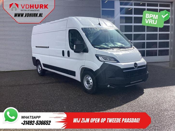 Opel Movano 2.2 140 pk L3H2 LED/ Virtual Cockpit/ 3.0t Trekv, Auto's, Bestelwagens en Lichte vracht, Bedrijf, ABS, Centrale vergrendeling