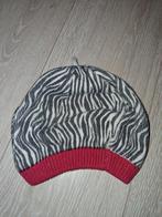 béret d'hiver à bordure scintillante rose zèbre, Vêtements | Femmes, Envoi, Comme neuf, Bonnet