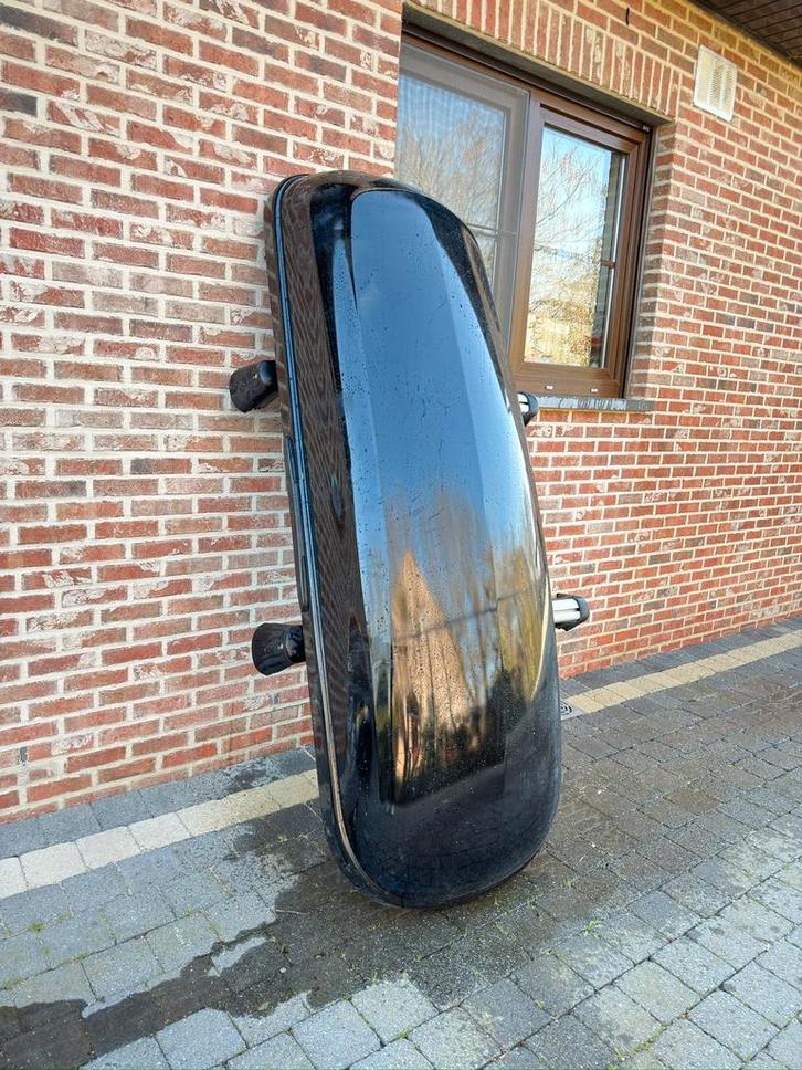 Originele Mercedes-Benz dakbox 450 + dakdragers, Auto diversen, Dakkoffers, Zo goed als nieuw, Ophalen