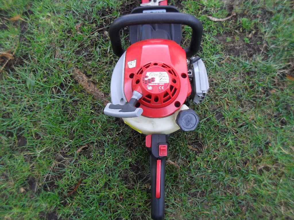 benzine heggenschaar, Tuin en Terras, Heggenscharen, Ophalen, Zo goed als nieuw, Benzine, HVC