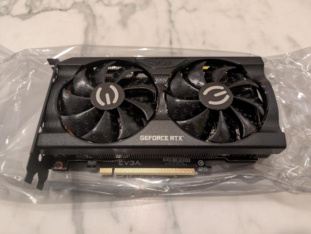 Carte graphique EVGA GeForce RTX 3060 XC GAMING, Computers en Software, Videokaarten, Gebruikt, Nvidia, PCI-Express 4.0, GDDR6
