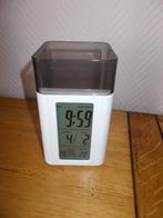 Porte-crayons avec affichage de t, date, jour & heure., Divers, Enlèvement, Comme neuf