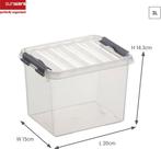 Sunware-Q - line opbergbox 3L transparant metaal, Niet ingevuld, Enlèvement ou Envoi, Niet ingevuld, Comme neuf