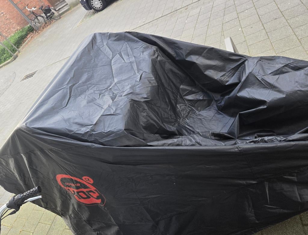 Bakfiets, 4 kinderen of meer, Gebruikt, Huif, Ophalen