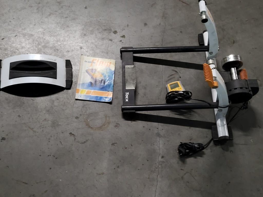 tacx rollen, Fietsen en Brommers, Fietsaccessoires | Fietscomputers, Ophalen, Hartslagsensor, Gebruikt