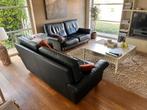 Salon de maroquinerie en 2 parties, 75 à 100 cm, Enlèvement, Utilisé, Tijdloos klassiek