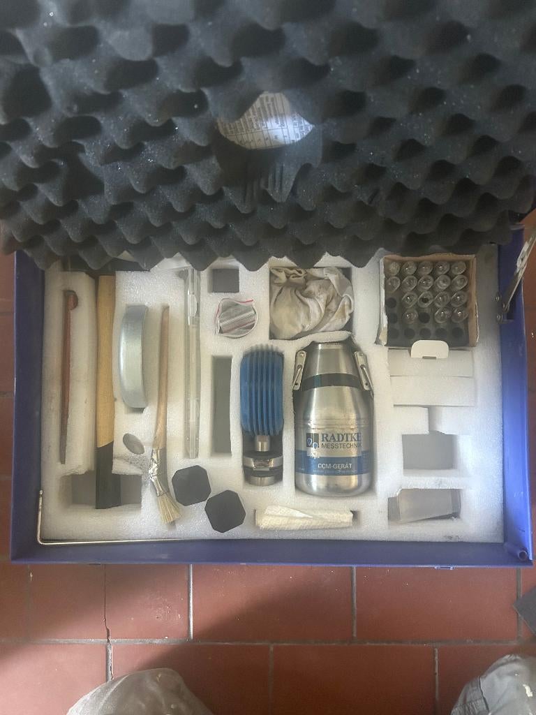 Vochtmeter CCM, Ophalen, Gebruikt