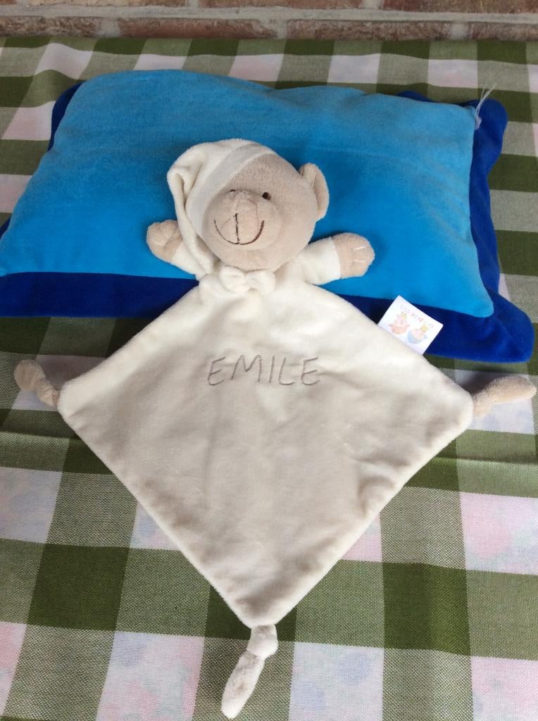 NIEUW KNUFFELDOEKJE "EMILE" CAMBERRITOS, Enfants & Bébés, Jouets | Peluches, Enlèvement ou Envoi, Neuf, Doudou