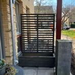 Grandes jardinières en bois 100x40x36 + cadre grimpant 176cm, Neuf, 30 à 60 cm, 100 cm ou plus, Rectangulaire