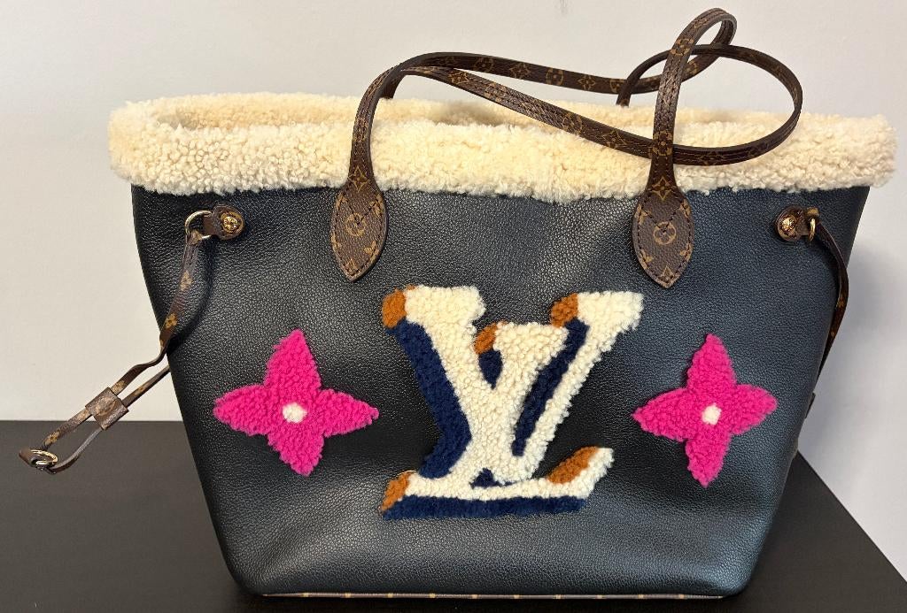 Sac Louis Vuitton Neverfull MM Edition Limitée Neuf, Enlèvement, Neuf, Autres couleurs, Sac à main