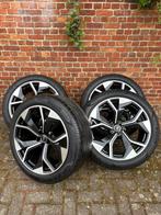 Jantes noires d'origine Audi Q8 21 pouces avec pneus d'été, Autos : Pièces & Accessoires, Pneus et Jantes, 285 mm, Pneus été, 21 pouces