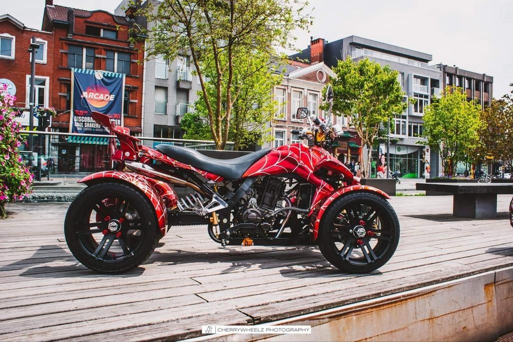 350 Cc amper 400 km gereden