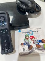 Wii console mario kart bundel, Ophalen of Verzenden, Gebruikt, Met 1 controller, Met stuurtje