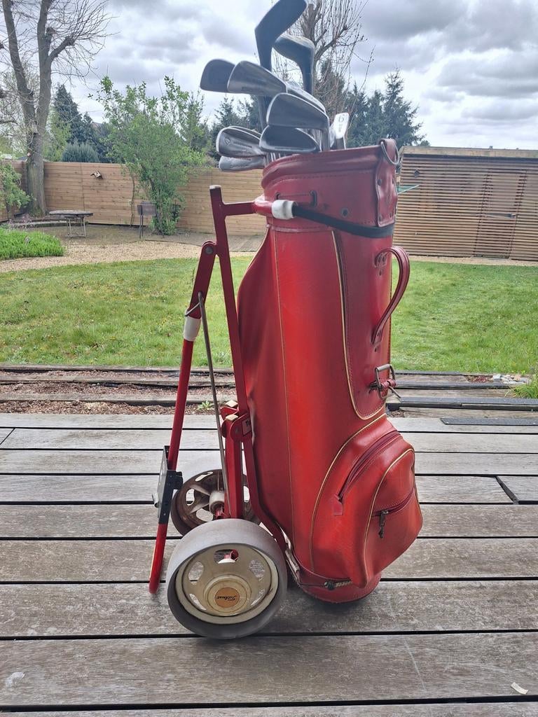 Vintage golf set, Ophalen