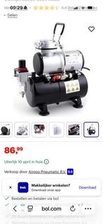 AIRBRUSH COMPRESSOR ( NIEUW ), Enlèvement, Comme neuf