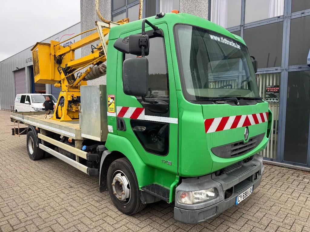 Renault Midlum 190 *WORKING PLATFORM-NACELLE* (bj 2008), Autos, Camions, Achat, Entreprise, Diesel, Vert